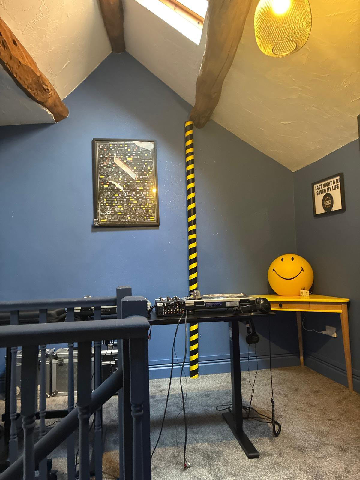 Turntables and mixer available for DJ practice and room hire in Macclesfield